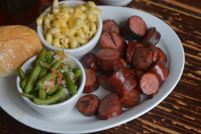 Order Sausage Platter food online from Rib Hut store, El Paso on bringmethat.com
