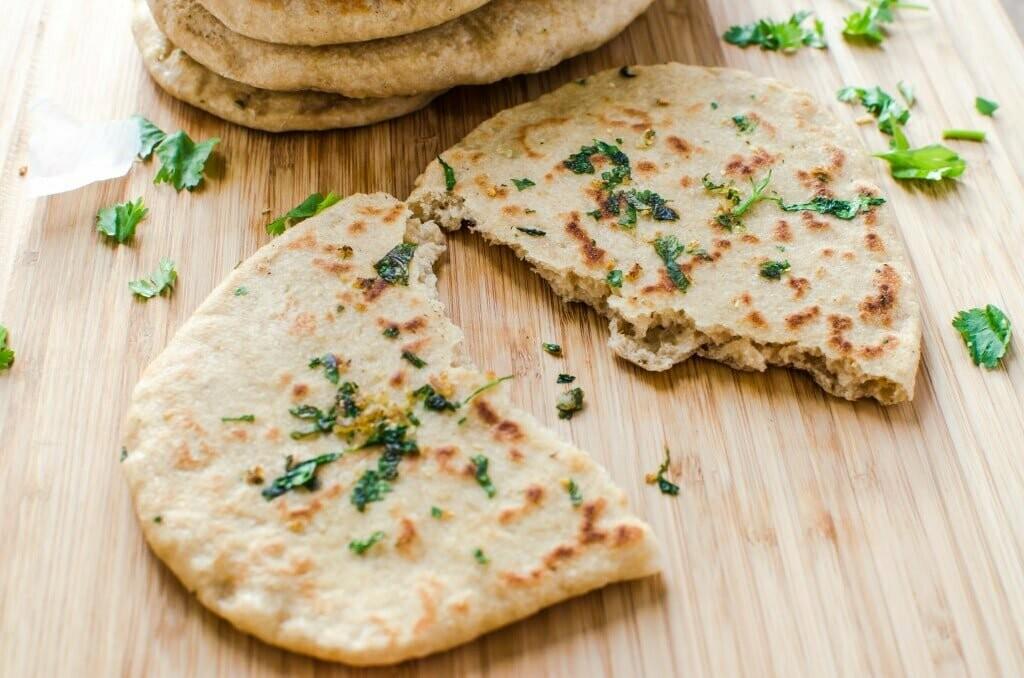 Order GARLIC NAAN food online from Thumka Indian Express store, Algonquin on bringmethat.com