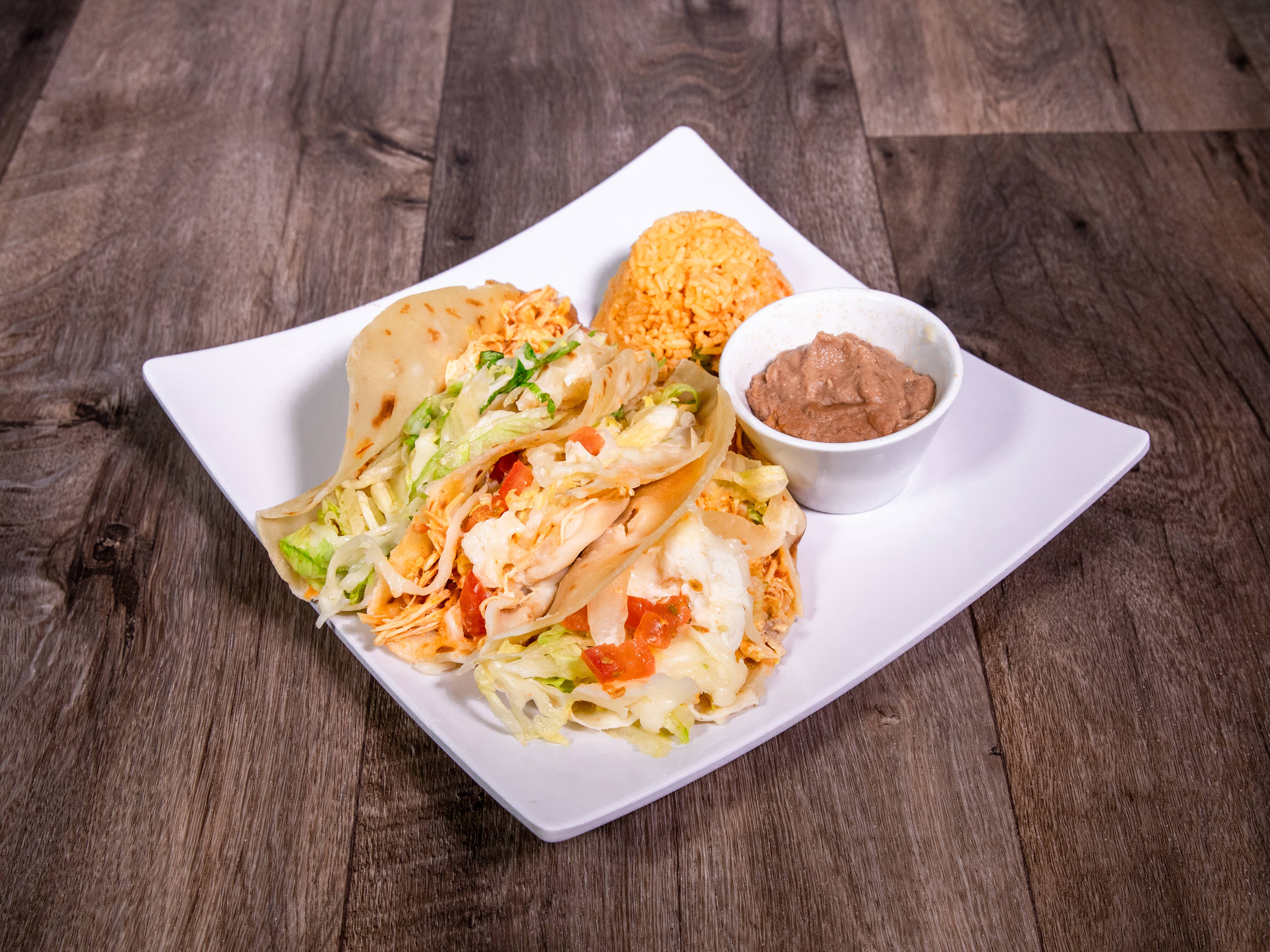 Order Tacos al Carbon food online from La Finca Mexican Restaurant store, Katy on bringmethat.com