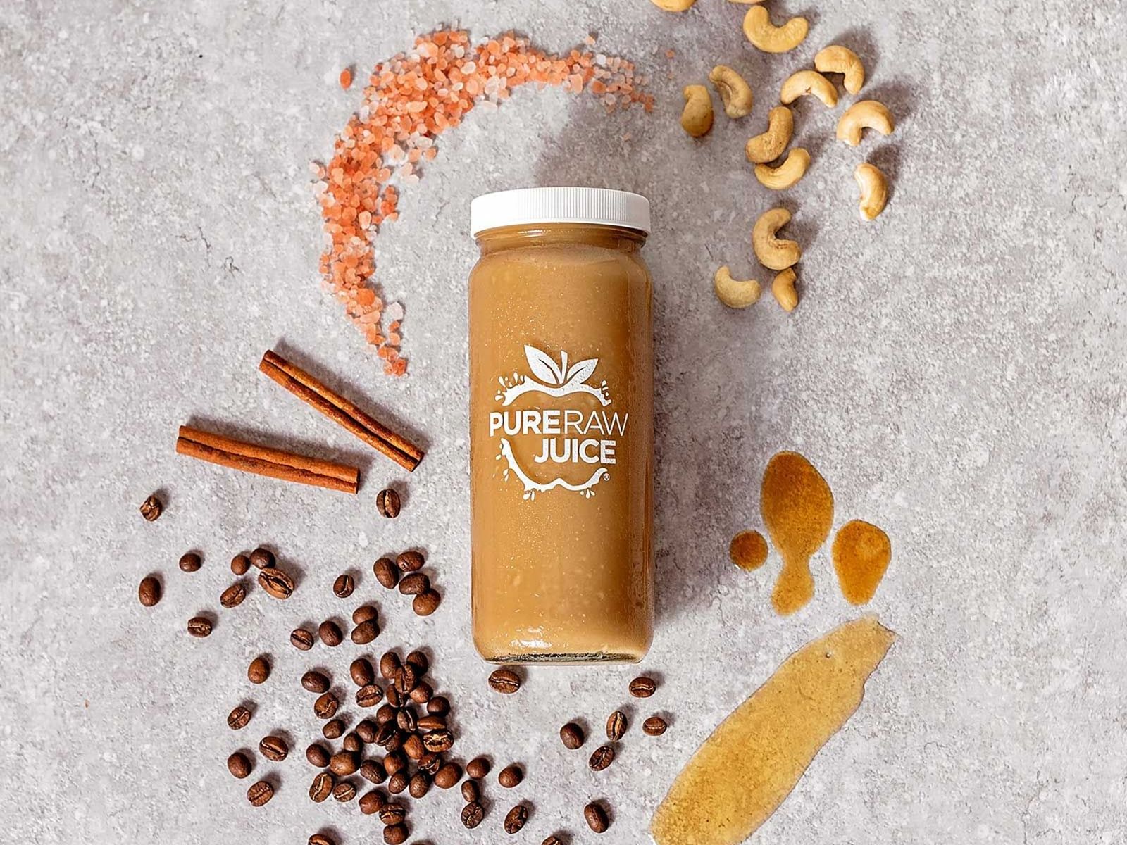 Order Caramel Cafe food online from Pure Raw Juice store, Baltimore on bringmethat.com
