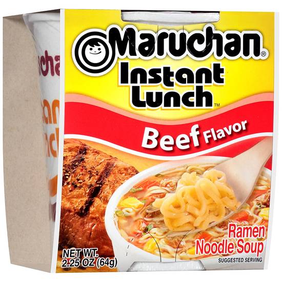 Order Maruchan Instant Lunch Beef food online from Exxon Food Mart store, Port Huron on bringmethat.com
