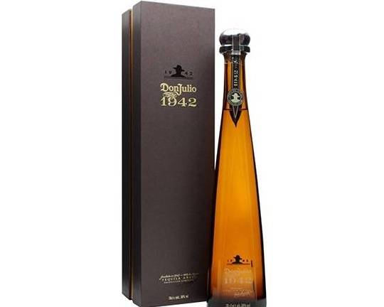 Order Don Julio 1942, 750mL-CTN liquor (40% ABV) food online from Samco Food Store store, Bakersfield on bringmethat.com