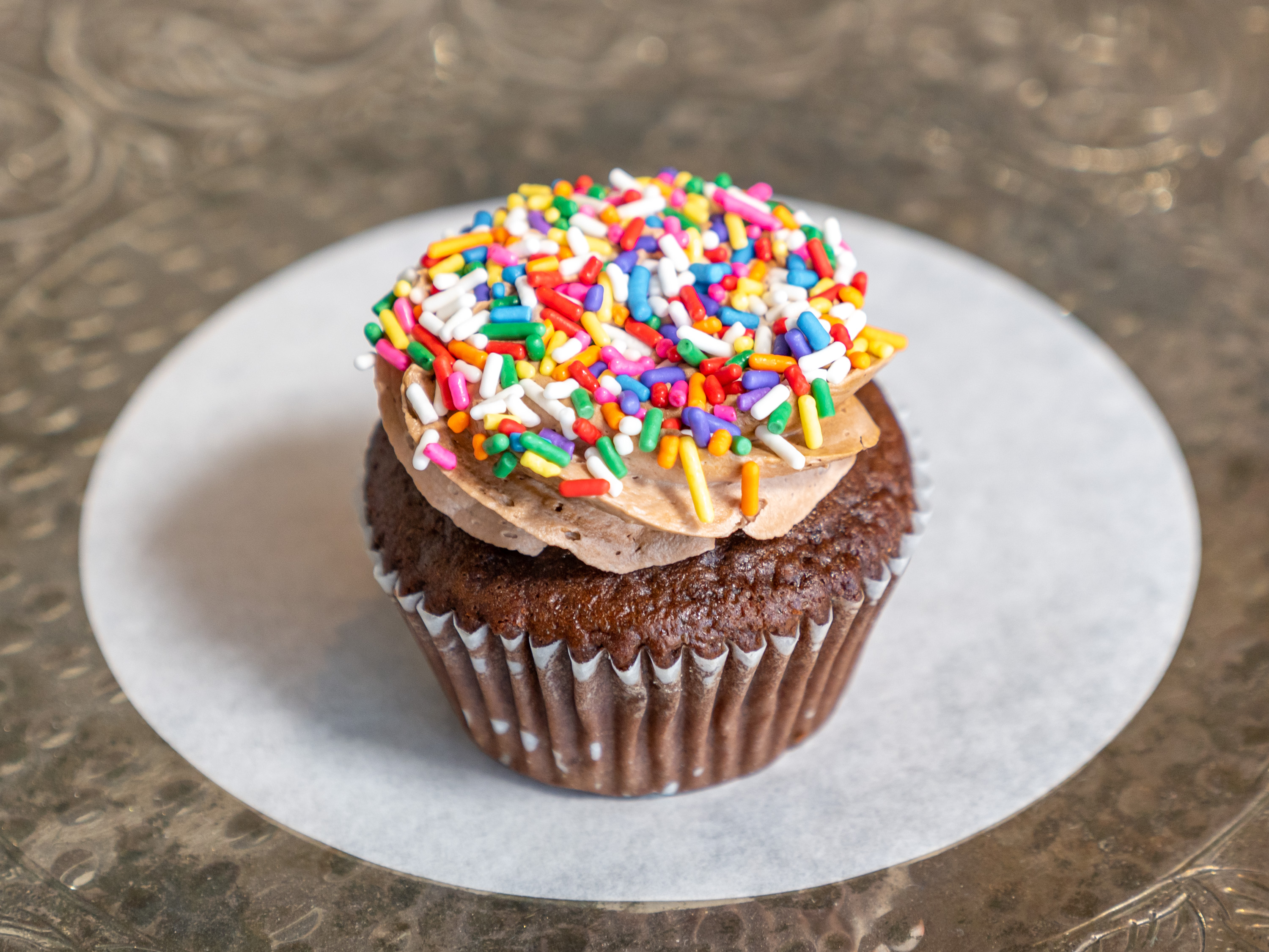 Order Chocolate Swirl Cupcake food online from Frosted Flour store, Lodi on bringmethat.com