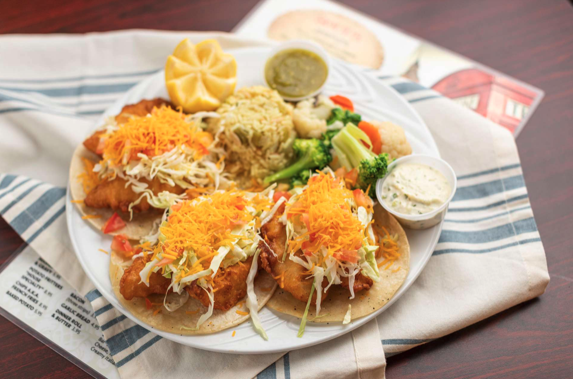 Order Maggie's Fish Tacos food online from Maggie's Pub store, Santa Fe Springs on bringmethat.com