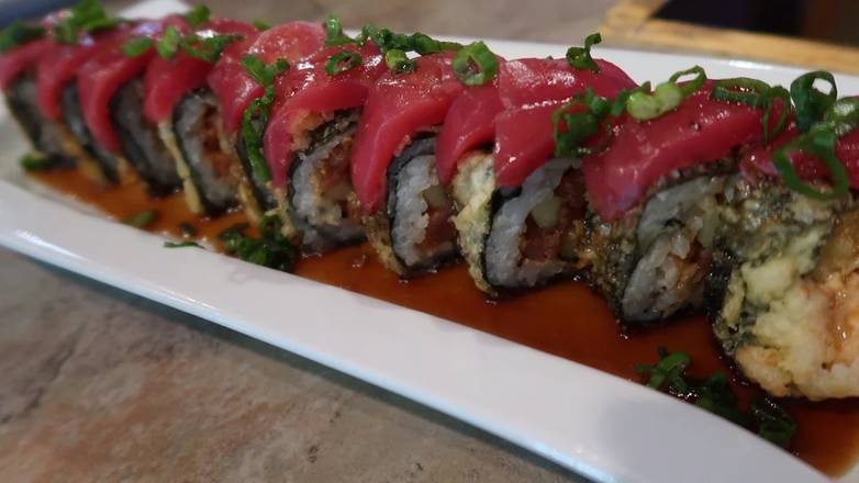 Order Red Dragon Roll food online from Sushi 101 store, Goose Creek on bringmethat.com