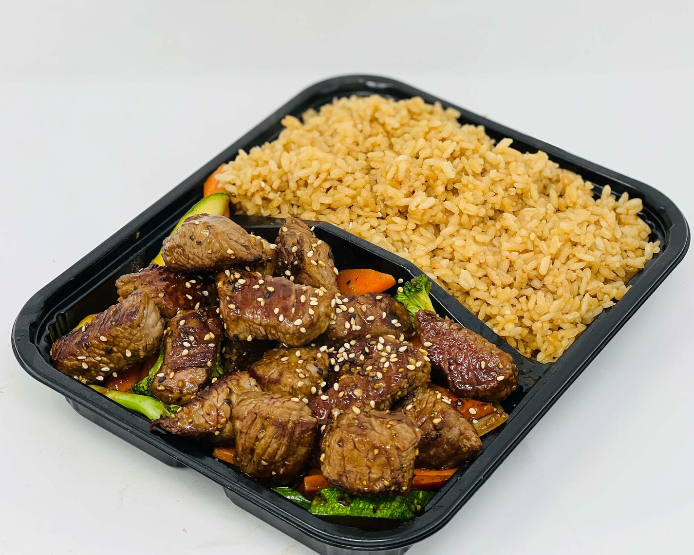 Order Hibachi Steak food online from Mad Fish Sushi & Hibachi Grill store, Summerville on bringmethat.com