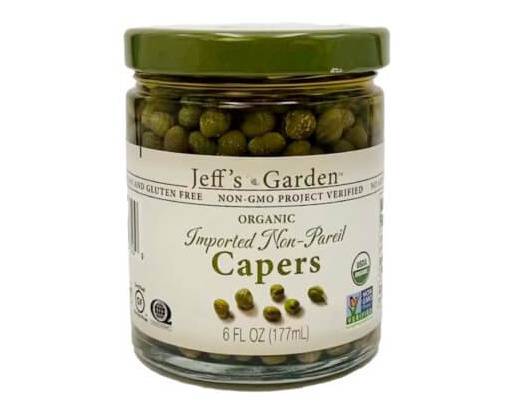 Order Jeff's Organic Non Pareil Capers food online from Bel Clift Market store, SF on bringmethat.com