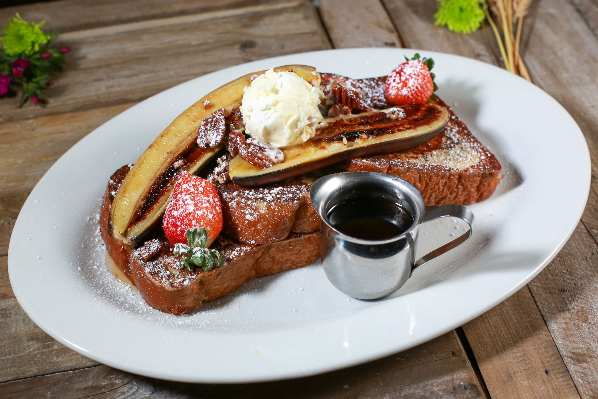 Order Griddled French Toast food online from Hash House a Go Go store, Las Vegas on bringmethat.com