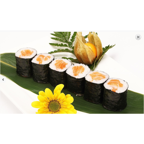 Order Salmon Roll food online from Chikara Sushi & Asian Fusion store, Phoenixville on bringmethat.com