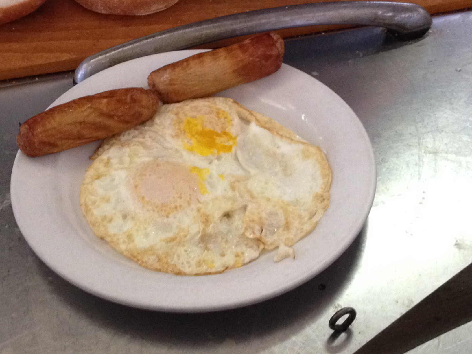 Order Two Eggs with Meat food online from Lexington candy shop luncheonette store, New York on bringmethat.com