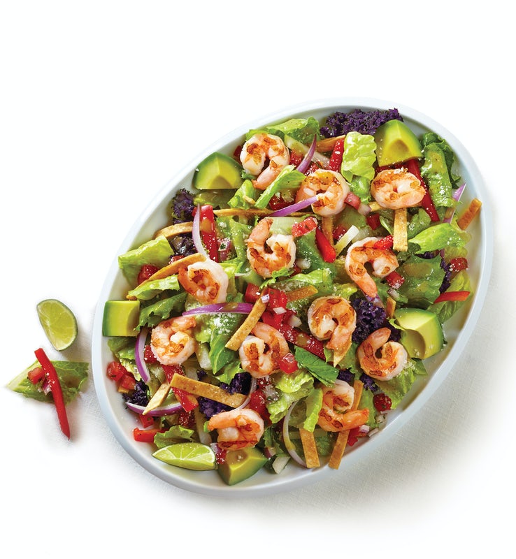 Order Chili Lime Salad food online from Baja Fresh store, Las Vegas on bringmethat.com