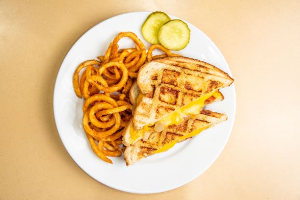 Order Vermonster Waffled Grilled Cheese food online from Newport Creamery #6 store, Barrington on bringmethat.com