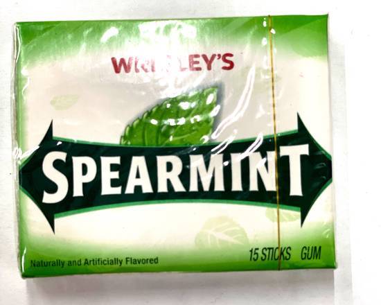 Order Wrigley's Spearmint Gum 15sticks food online from S & P #2 store, Baton Rouge on bringmethat.com