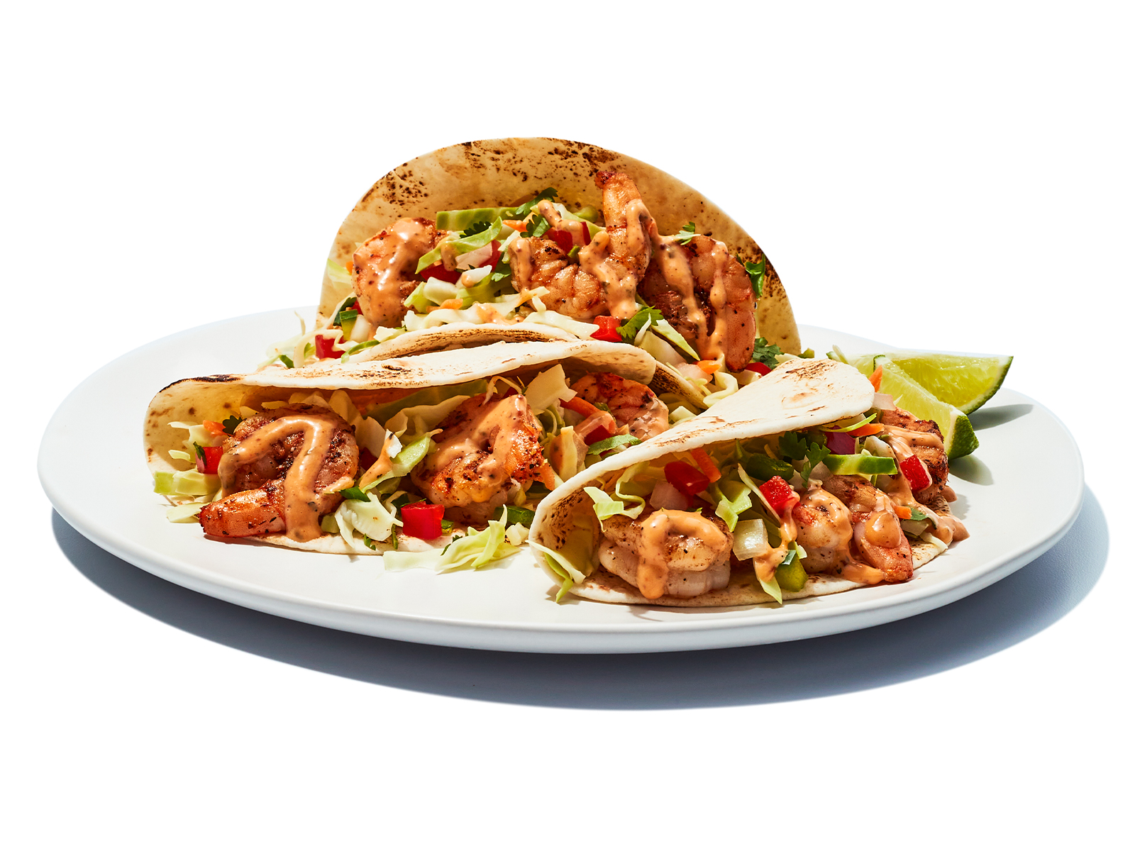 Order Baja Shrimp Tacos food online from Hootie's Bait & Tackle store, Dayton on bringmethat.com