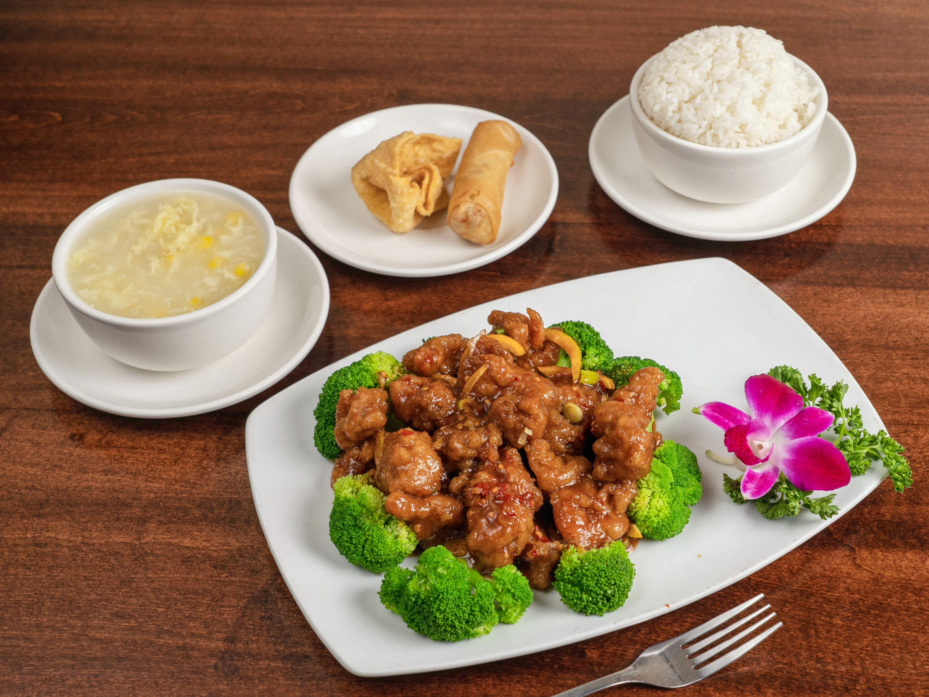 Order D - Orange Chicken food online from China Bowl store, Boerne on bringmethat.com