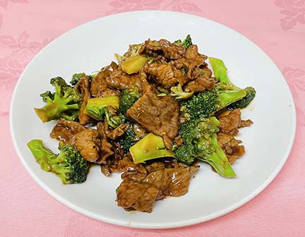 Order Broccoli Beef food online from Canaan Restaurant store, Artesia on bringmethat.com