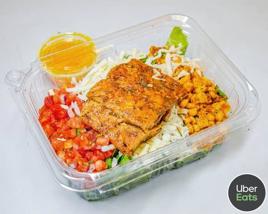 Order The Caribbean Mango Jerk Salmon food online from Litehouse Whole Food Grill store, Hobart on bringmethat.com