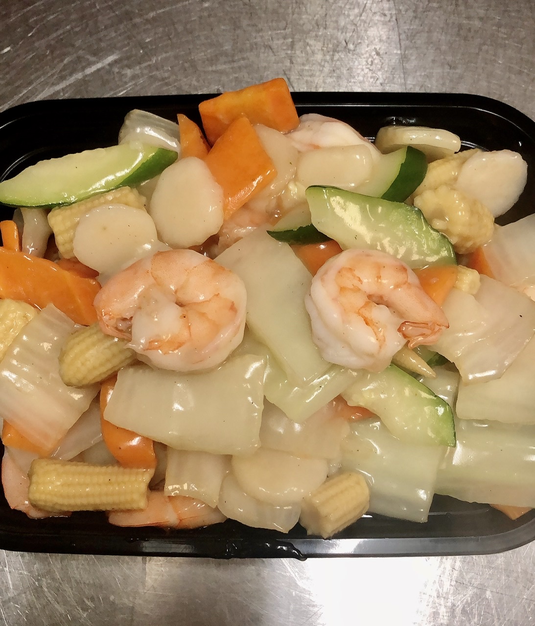Order C15a. Shrimp with Chinese Vegetables  food online from Chong Garden store, Louisville, KY on bringmethat.com