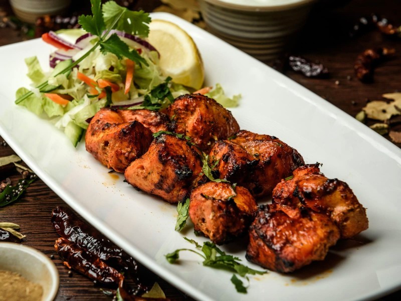 Order Chicken Tikka	 food online from Spice 9 store, Columbus on bringmethat.com