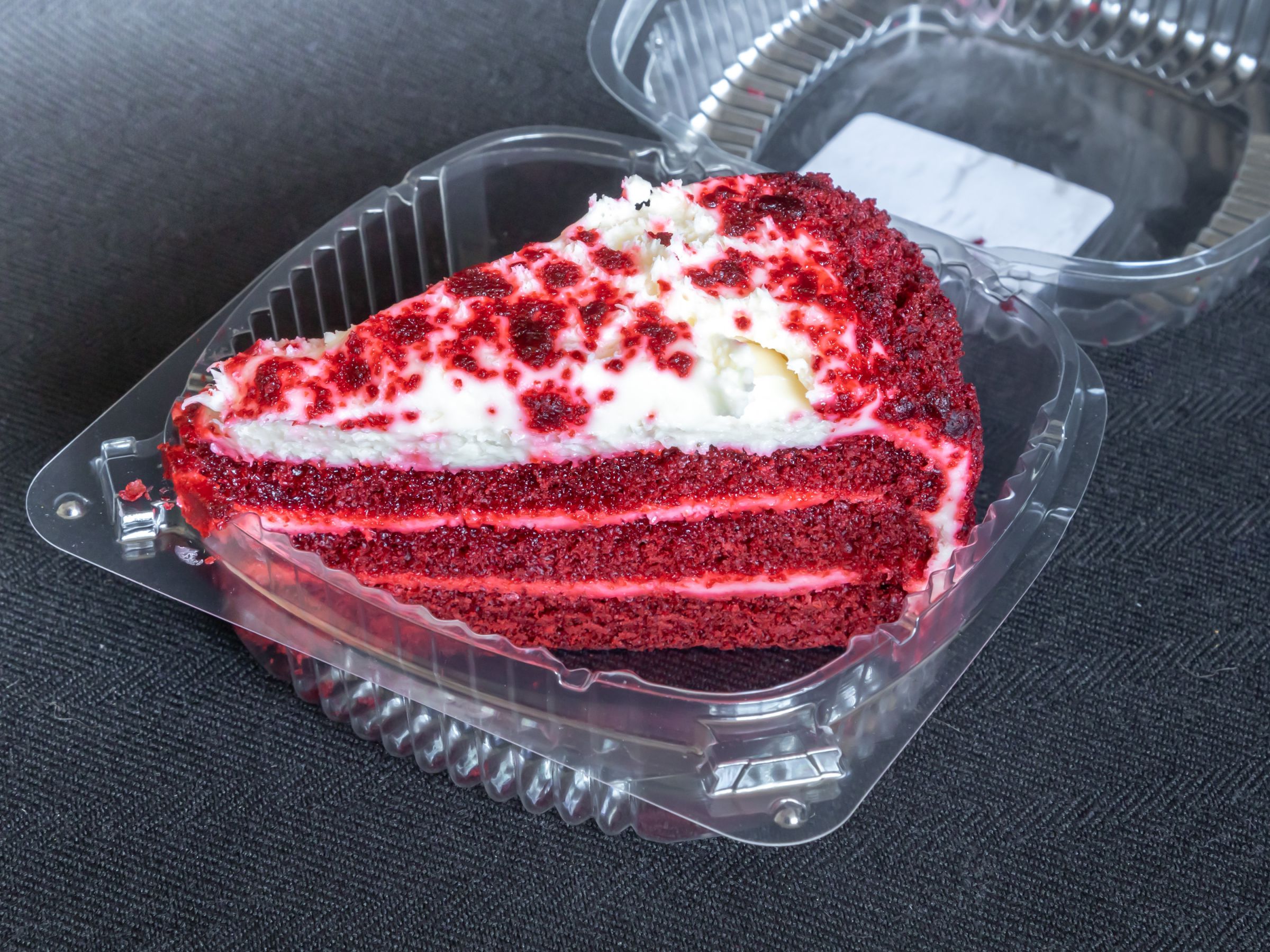 Order Red Velvet Cake Slice food online from Taqwa Food Mart store, Bensalem on bringmethat.com