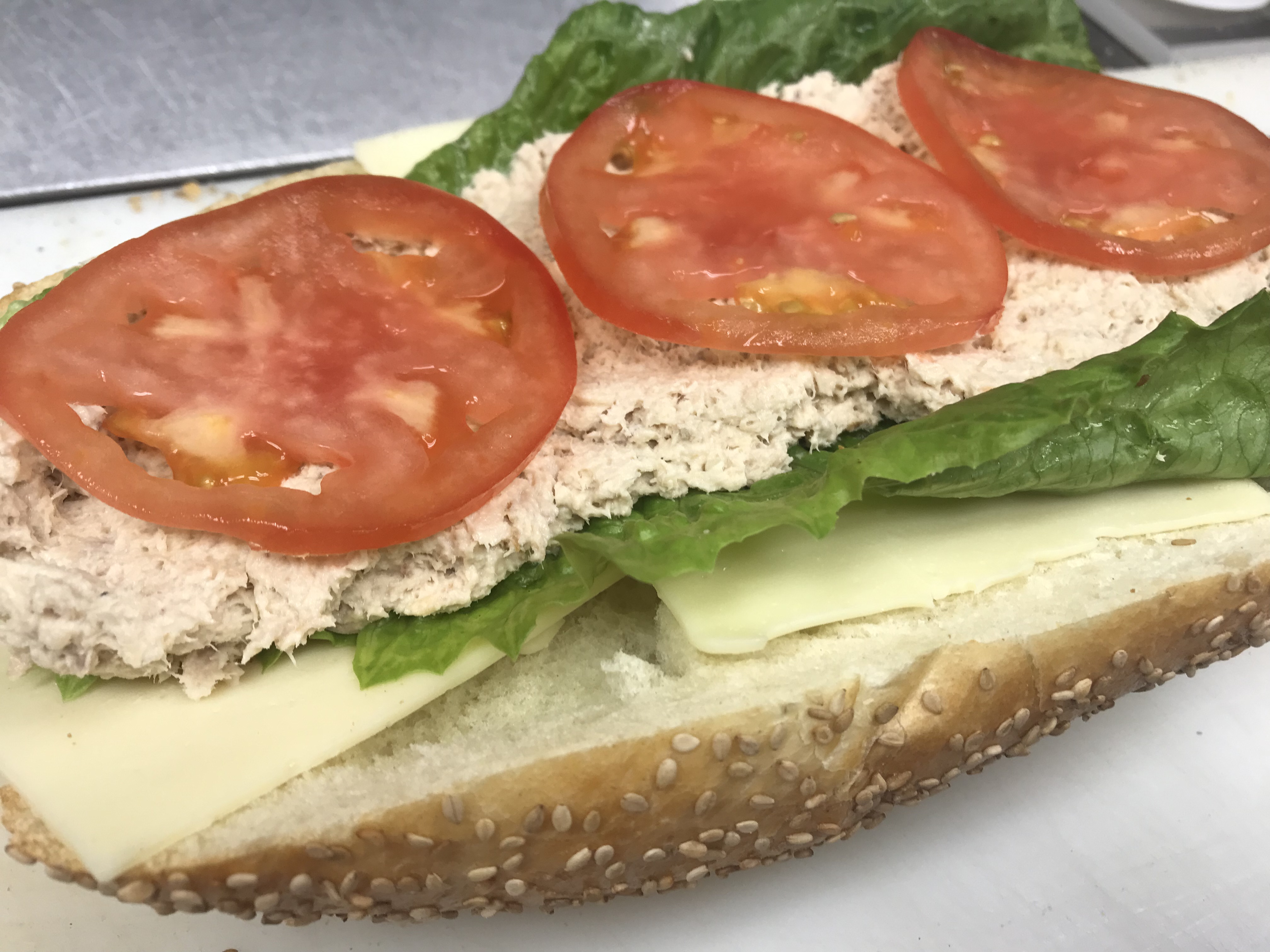 Order Tuna Salad Hoagie food online from Lennie Hoagies store, Philadelphia on bringmethat.com