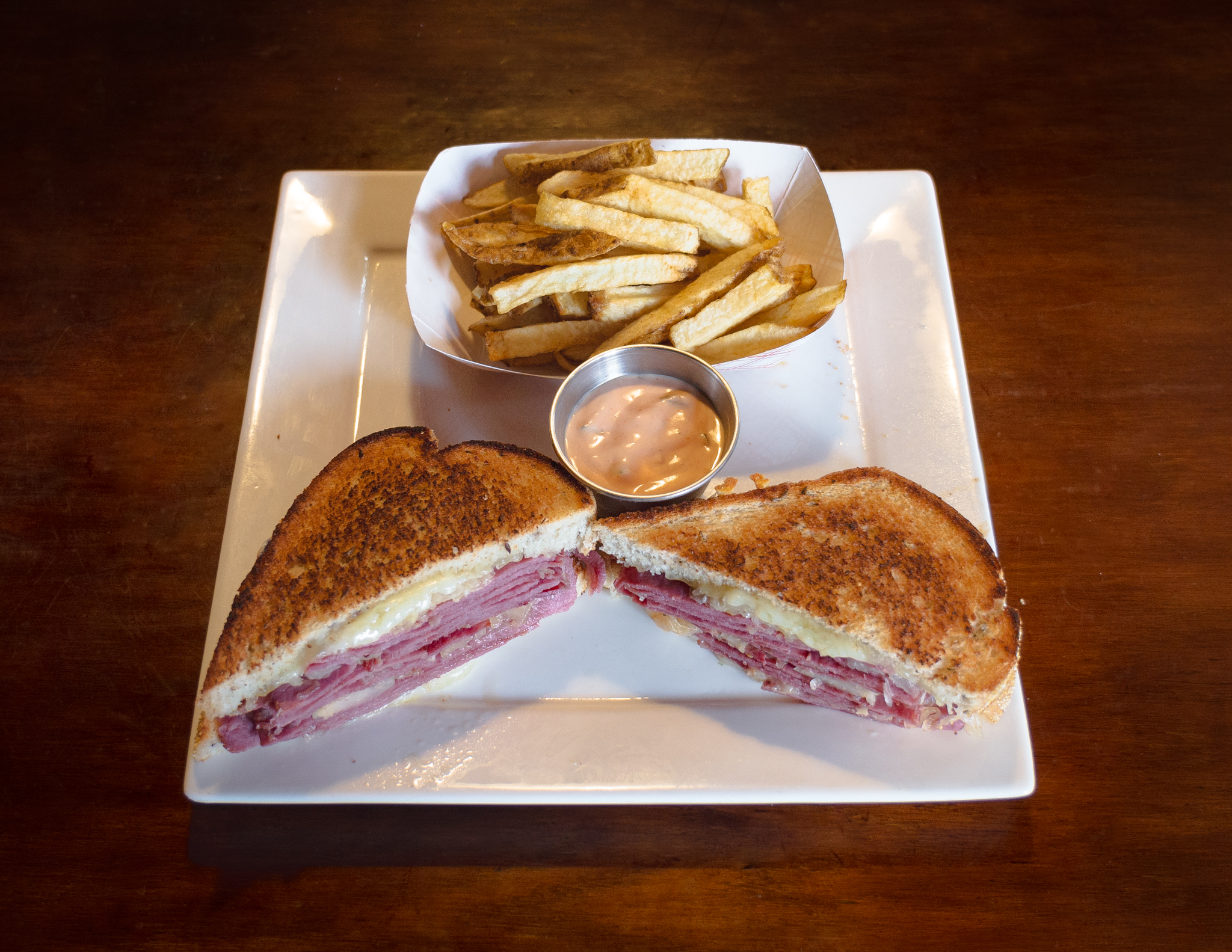 Order New York Style Reuben Sandwich food online from Pork Store Cafe store, San Francisco on bringmethat.com