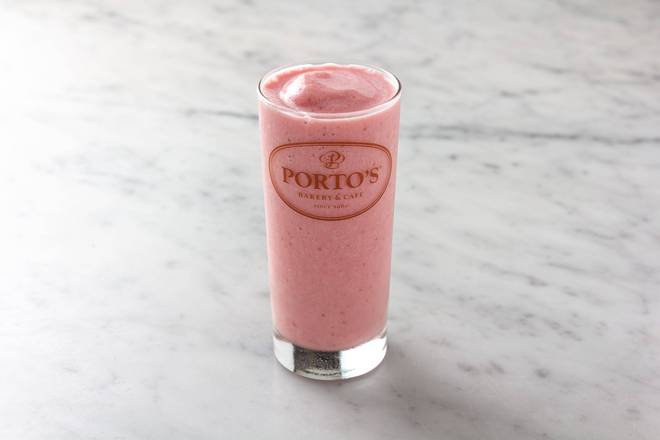 Order Strawberry Banana Smoothie food online from Porto's Bakery & Cafe store, Downey on bringmethat.com