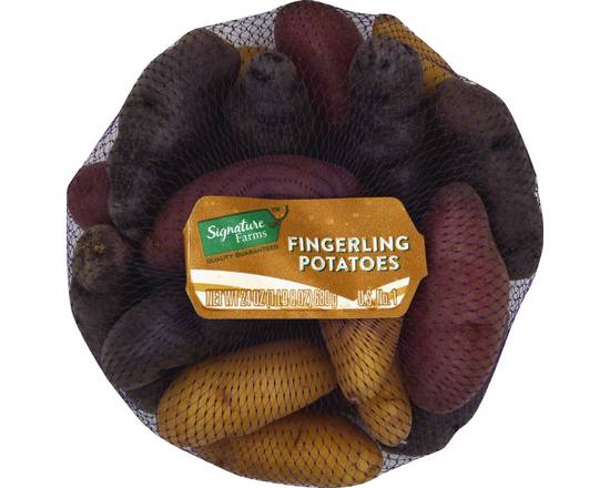 Order Signature Farms · Fingerling Potatoes (24 oz) food online from Safeway store, Alamo on bringmethat.com