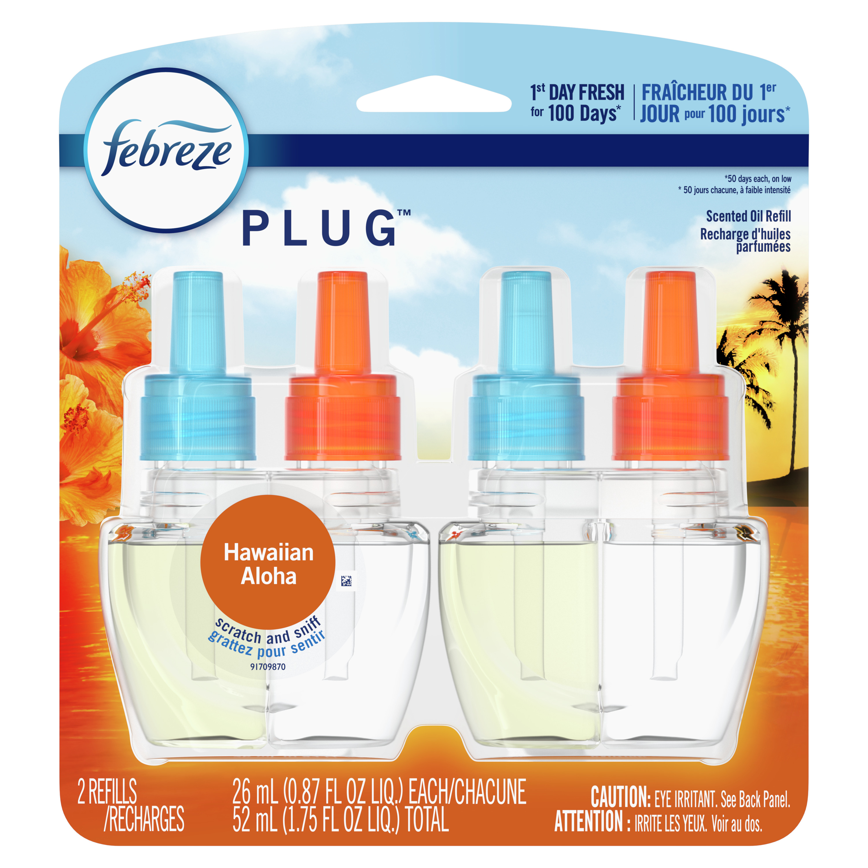 Order Febreze Odor-Eliminating Fade Defy PLUG Air - Freshener Refill, 0.87 fl oz, 2 ct food online from Rite Aid store, Cathedral City on bringmethat.com
