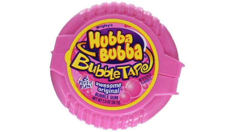 Order Hubba Bubba Awesome Original Bubble Gum Tape food online from Trumbull Mobil store, Trumbull on bringmethat.com