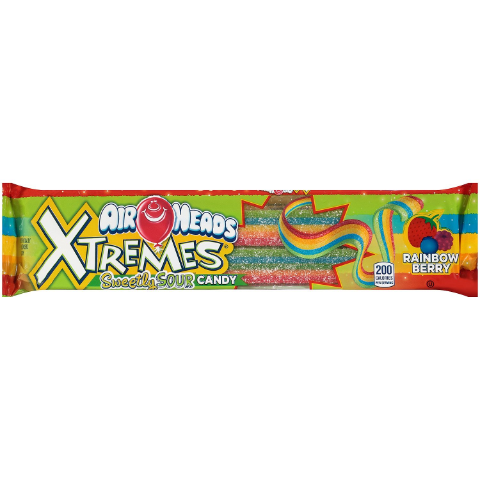 Order Airheads Xtremes Sour Belts 2oz food online from 7-Eleven store, Oklahoma City on bringmethat.com