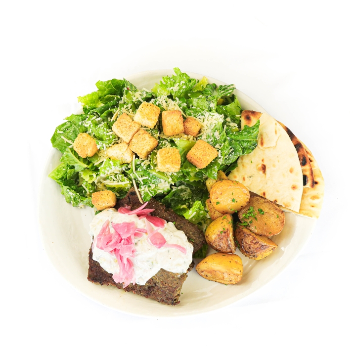Order Lamb Gyro Entree. food online from Olive Pit Grill store, Brea on bringmethat.com
