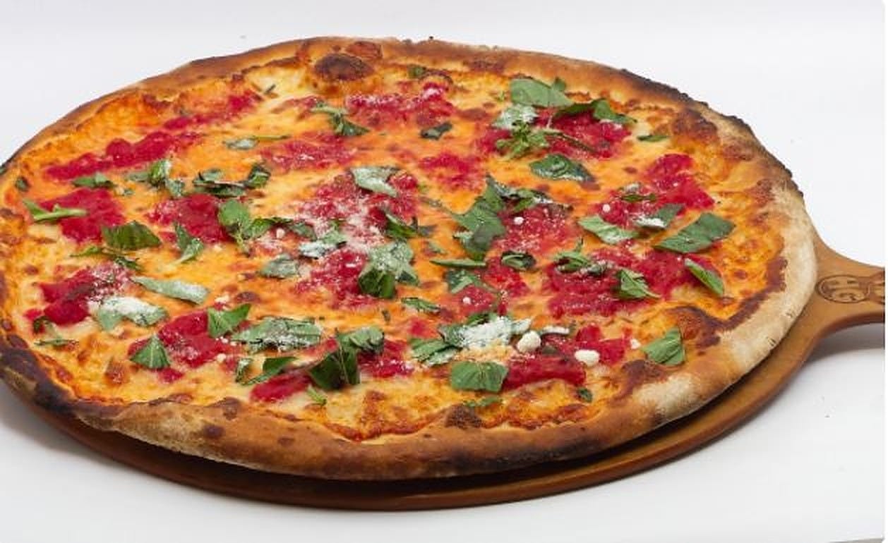Order Traditional Cheese Pizza - 10" food online from Hg Bucks Bagels store, Warminster on bringmethat.com