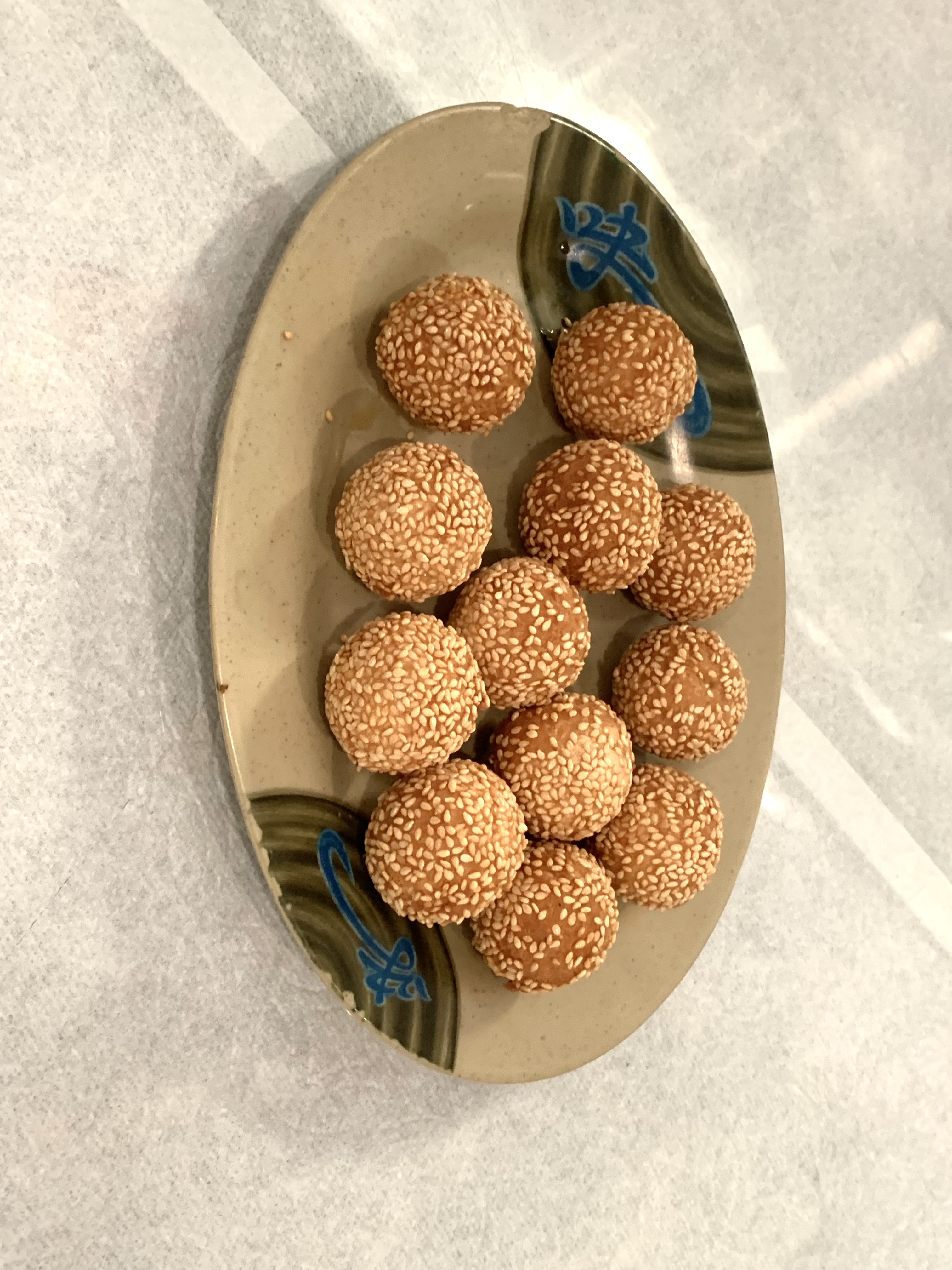 Order Sesame Balls (12) food online from Hong Kong Restaurant store, Manteca on bringmethat.com