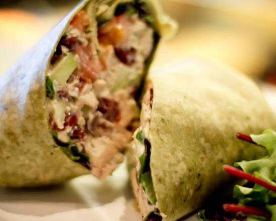 Order Chicken Salad Wrap food online from Crazy Bowls store, Selden on bringmethat.com