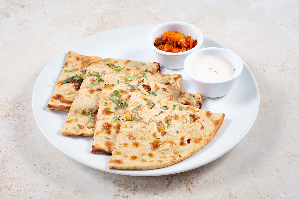 Order 15. Aloo Paratha food online from Tulsi Indian Eatery store, Los Angeles on bringmethat.com