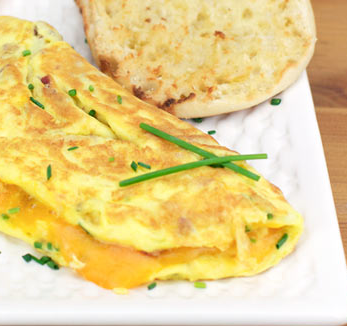 Order Jack and Cheddar Omelet food online from Janik's Cafe store, Chicago on bringmethat.com