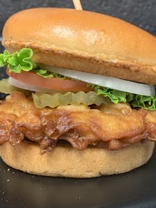 Order KC Fried Burger food online from Burger State store, Kansas City on bringmethat.com