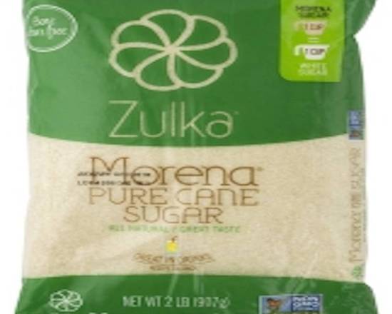 Order Zulka Morena Pure Cane Sugar -2lbs food online from Pacific Liquor Market store, Bell Gardens on bringmethat.com