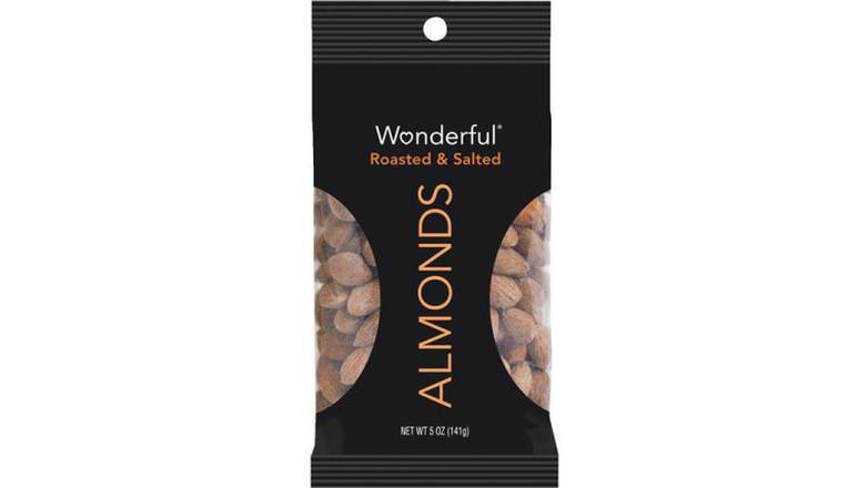 Order Wonderful Almonds Roasted And Salted food online from Trumbull Mobil store, Trumbull on bringmethat.com