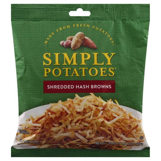 Order Simply Potatoes · Refrigerated Shredded Hash Browns (20 oz) food online from ACME Markets store, Middletown on bringmethat.com