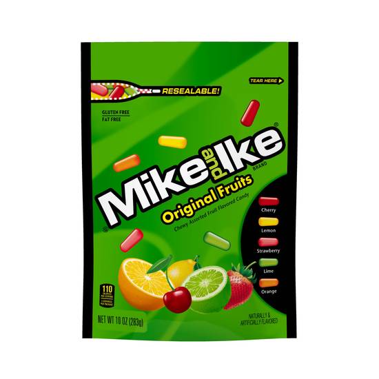 Order Mike and Ike Original Fruits Chewy Candy food online from Exxon Food Mart store, Port Huron on bringmethat.com