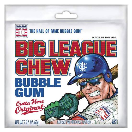 Order Big League Chew, Outta' Here Original Bubble Gum food online from Exxon Food Mart store, Port Huron on bringmethat.com
