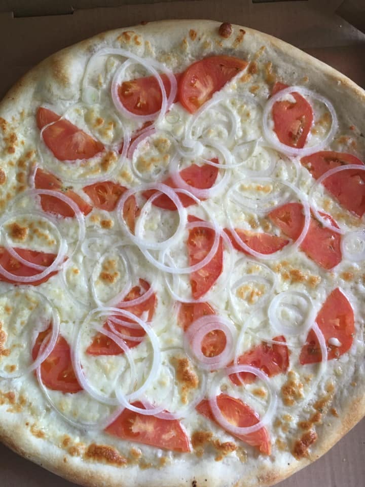 Order The Don White Pizza - Large 16" food online from Sicilia Pizza store, Clayton on bringmethat.com