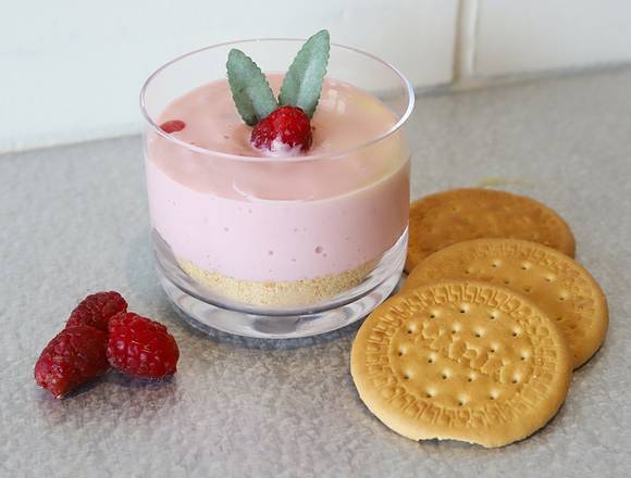 Order Raspberry Mousse food online from Jj Fresh From Scratch store, Orlando on bringmethat.com