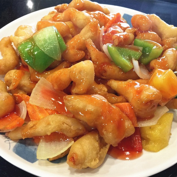 Order 44. Sweet and Sour Chicken food online from China One store, Temecula on bringmethat.com