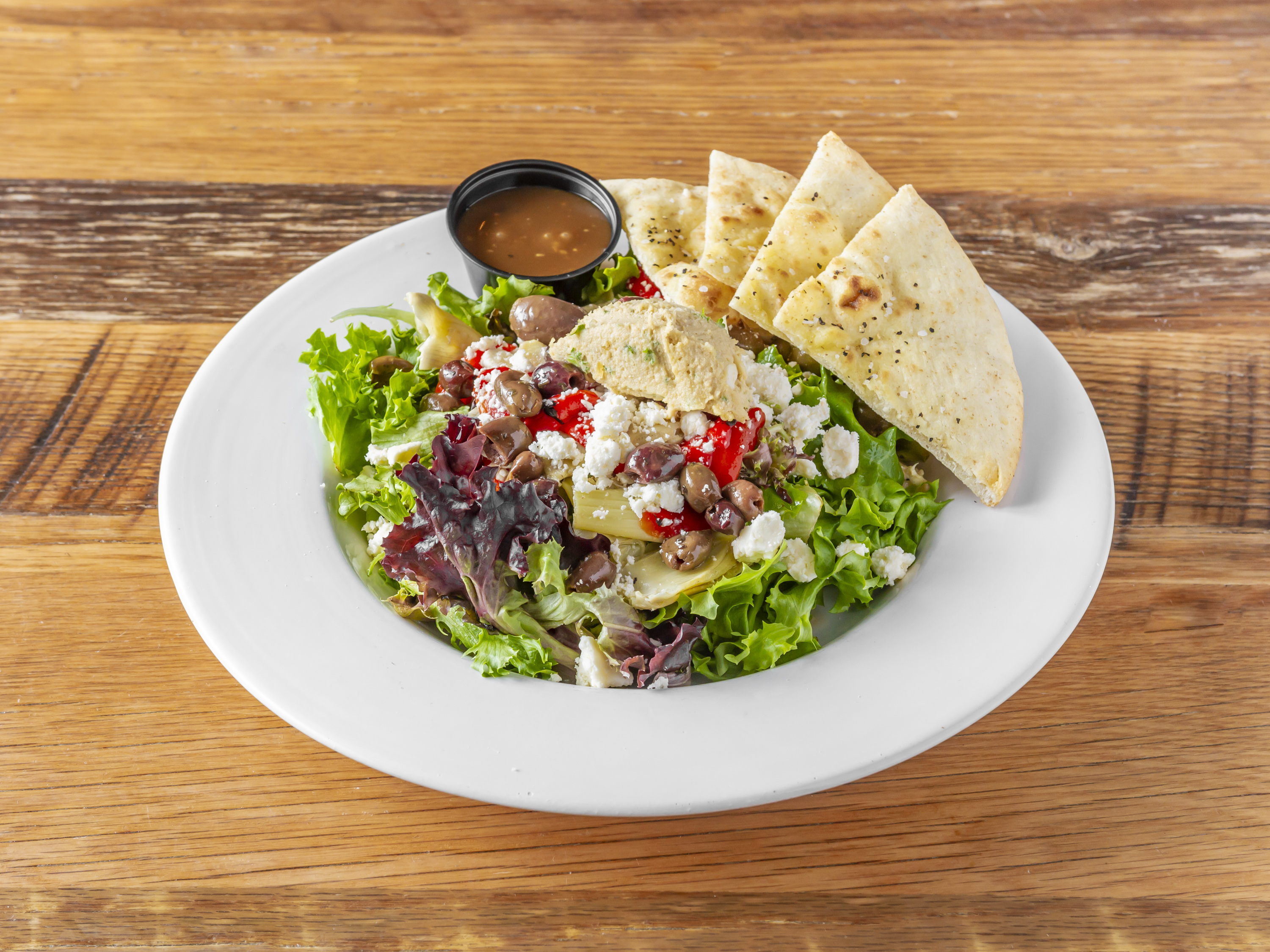 Order Greek Salad food online from Public House Kitchen & Brewery store, Manassas on bringmethat.com