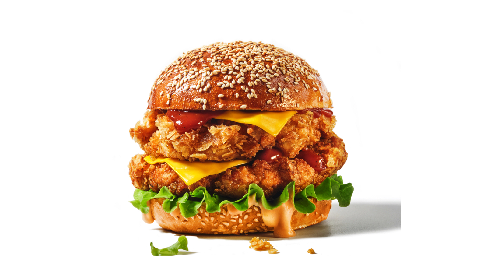 Order Halal BBQ Chicken Sandwich food online from Halal Chicken Spot store, Arlington on bringmethat.com