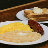 Order 3 Eggs Any Style with Beef Sausage food online from Silver Spoon Diner store, Queens on bringmethat.com