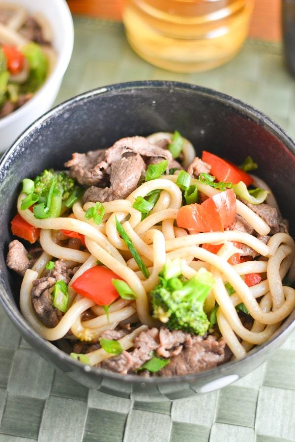 Order 64. Beef Udon food online from Taste of Asian store, Lodi on bringmethat.com